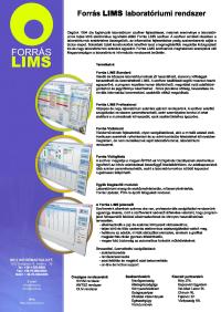 Forrás LIMS