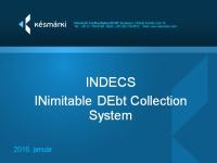 INDECS Követeléskezelő