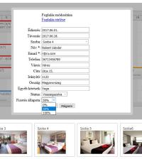 Using Online Szoba Management