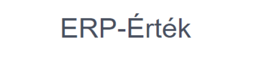 ERP-Érték