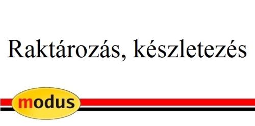 Modus Készletnyilvántartás