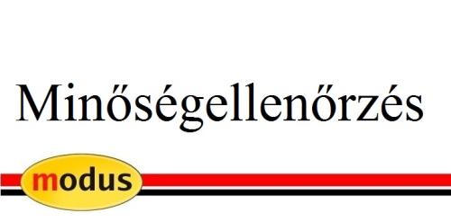 Modus Minőségellenőrzés